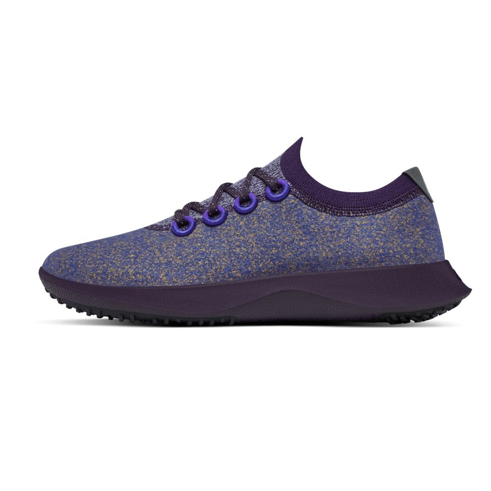 Allbirds Men\'s Running Shoes Purple - Wool Dasher Mizzles - 48352SYAI